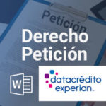 derecho peticion datacredito